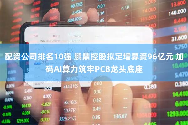 配资公司排名10强 鹏鼎控股拟定增募资96亿元 加码AI算力筑牢PCB龙头底座